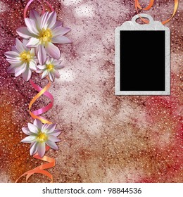 Framework for photo or congratulation.