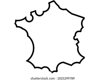 Carte France Region Dessin Hd Stock Images Shutterstock