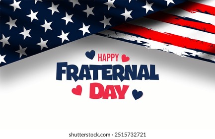 Fraternal Day in the United States , vektor background - Powered by Shutterstock