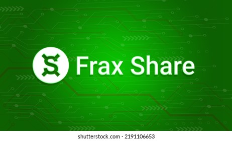 Frax Share Fxs Crypto Currency Logo Stock Illustration 2191106653 ...