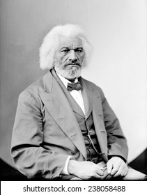 Frederick Douglass (1818-1895), African Americam Abolitionist, Writer And Statesman, Ca 1870s.