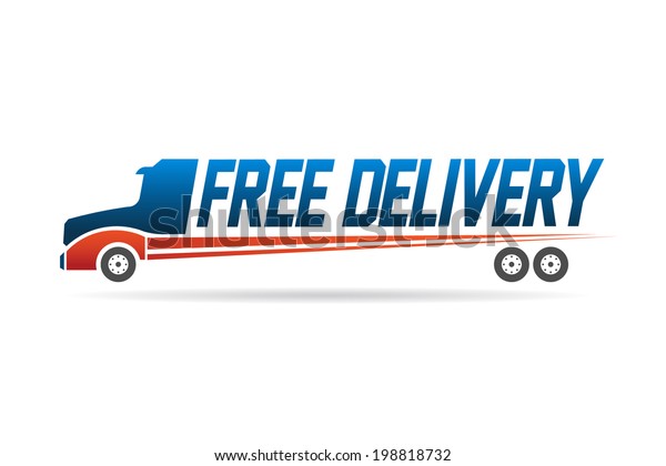 Free delivery truck\
image.