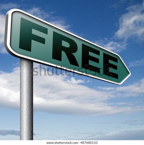 Free Product Trial Sample Offer Gratis Stock Illustration