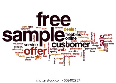 Free Sample Word Cloud Concept