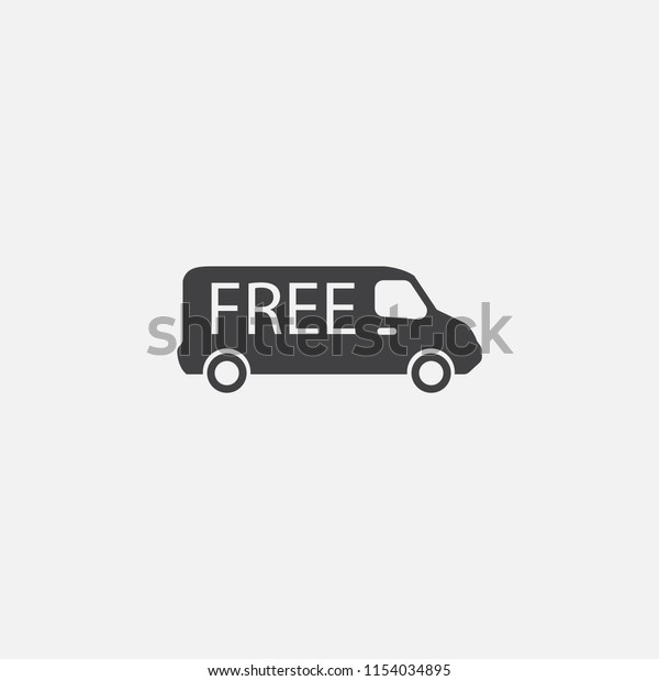 Free Shipping icon. Logo\
element illustration. Free Shipping symbol design from eCommerce\
collection. Simple Free Shipping concept. Can be used in web and\
mobile.