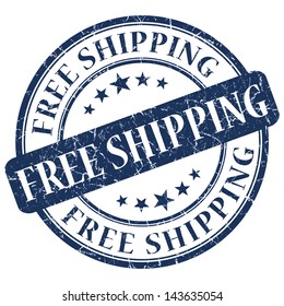 Free Shipping Stamp Stock Illustration 143635054 | Shutterstock