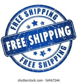 Free Shipping Stamp