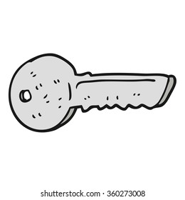 Freehand Drawn Cartoon Door Key Stock Illustration 360273008 | Shutterstock