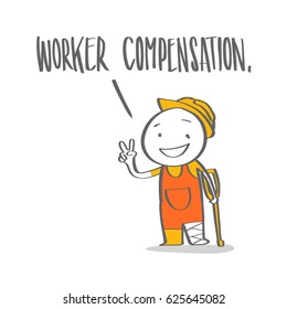 227 Worker Compensation Claim Stock Illustrations, Images & Vectors ...