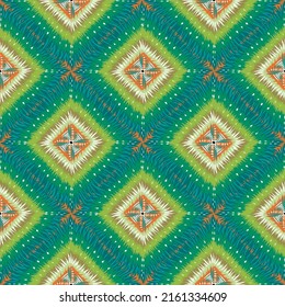 Freestyle Ethnic Seamless Pattern Design For Clothing, Fabric, Home Decoration Items Also Suitable All Products That Need A Seamless Design On It