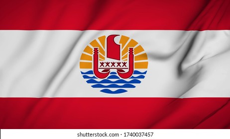 polynésie française drapeau