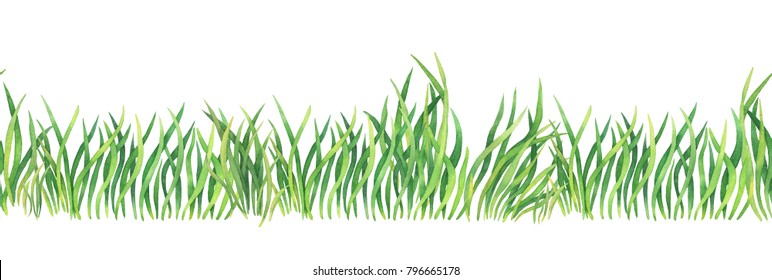 Watercolor Grass Images Stock Photos Vectors Shutterstock