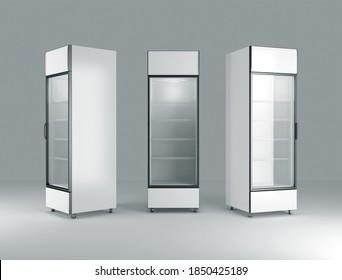 Download Supermarket Refrigerator Mockup High Res Stock Images Shutterstock