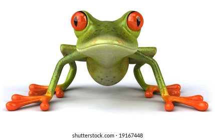 3d frog Images, Stock Photos & Vectors | Shutterstock