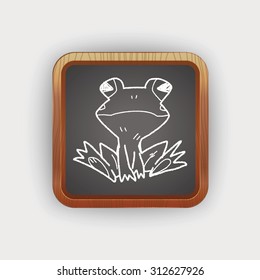 frog doodle