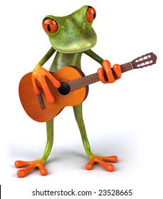 420 Frog with guitar Images, Stock Photos & Vectors | Shutterstock