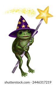 Frog wizard  magic