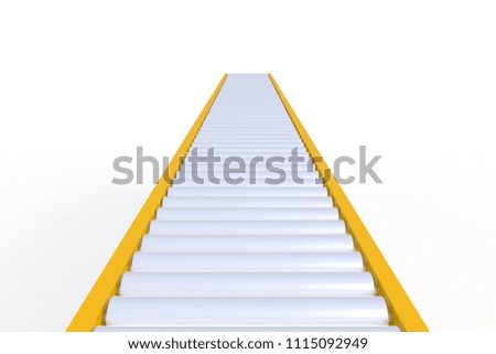 Similar – Image, Stock Photo Conveyor belt in front of closed windows