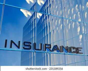 Front View Of An Insurance Building