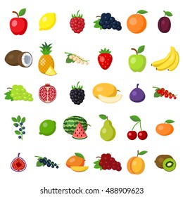 Similar Images, Stock Photos & Vectors of Fruits vector - 48126049