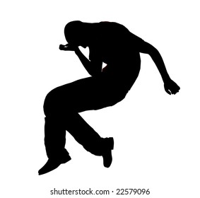 Frustration Pose Illustration Stock Illustration 22579096