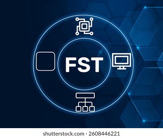 fst flat square technology.FST acronym. Flat Square Technology: Technology involving flat square structures or components.