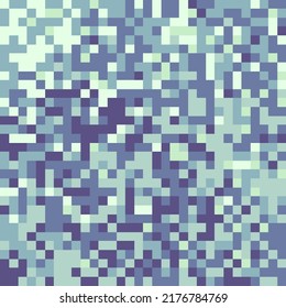 Full Color Squares Pixelated Block Pixels Stock Illustration 2176784769 ...