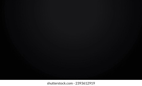 Full dark and blank screen background design with out gradient lighting.