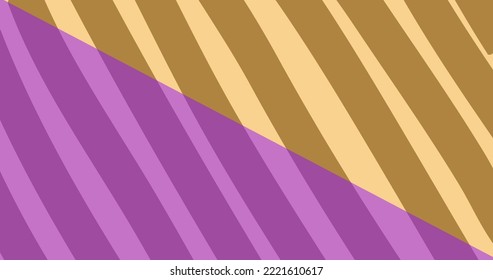 Full frame shot of strips on brown and violet background, copy space. Illustration, national sticker day, celebration, send message, decoration, informative tool, creativity. - Powered by Shutterstock