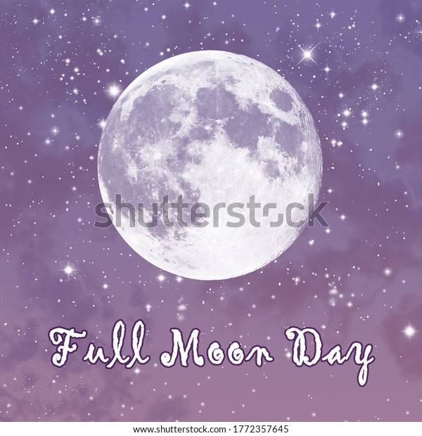 full moon day stars sky night  July 20th National\
Moon Day