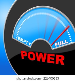 Full Power Representing Dial Display And Electricity