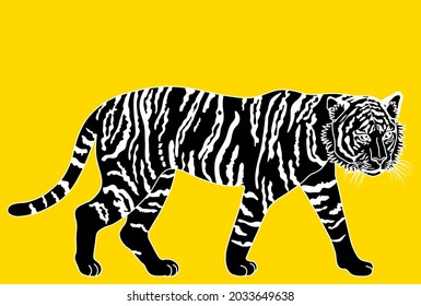 1,179 Tiger full body Images, Stock Photos & Vectors | Shutterstock