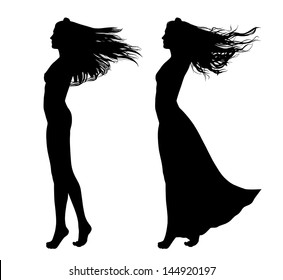 Download Woman Silhouette Full Body Images Stock Photos Vectors Shutterstock