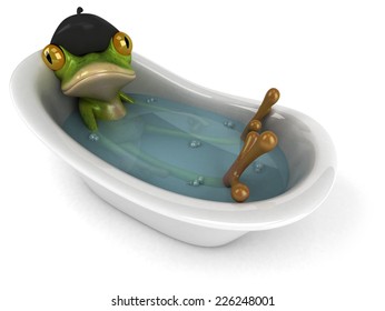 Fun frog