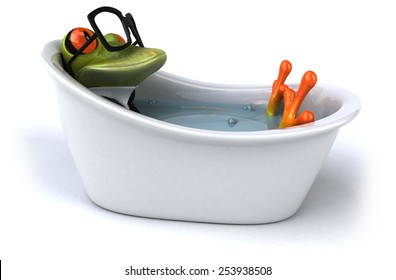 Fun frog