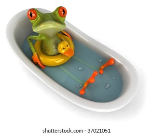 Fun frog