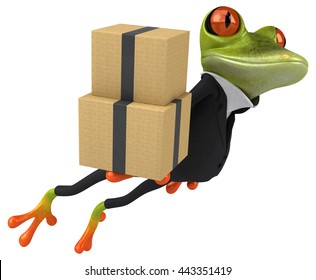 Fun frog