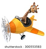 Fun giraffe