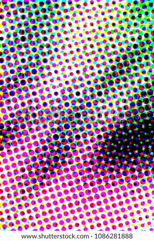 fun halftone pattern colorful wallpaper