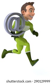 Fun superhero
