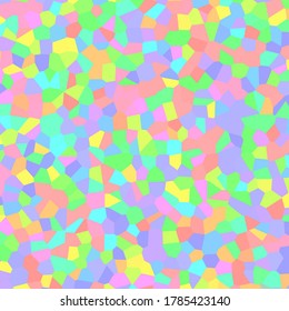 Funky Abstract Colorful Rainbow Mosaic Background