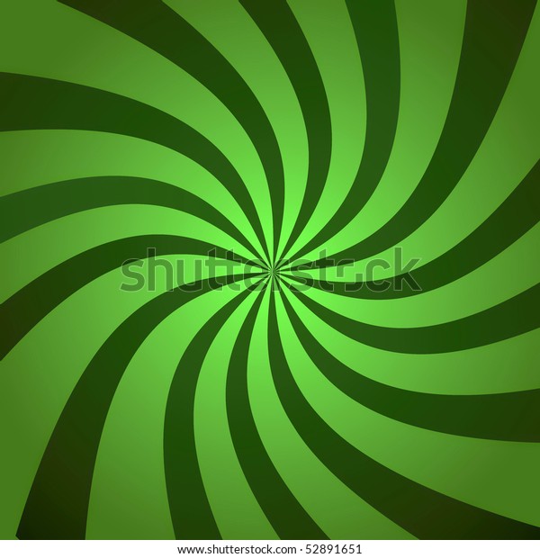 Funky Abstract Green Background Illustration Twisty Stock Illustration ...