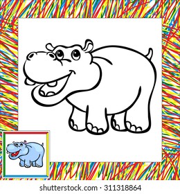 17,086 Hippo color Images, Stock Photos & Vectors | Shutterstock