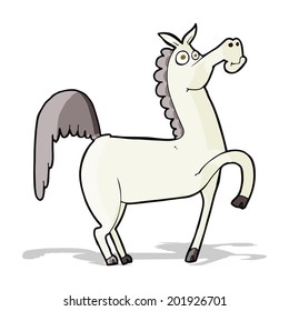 Funny Cartoon Horse Stock Illustration 201926701 | Shutterstock