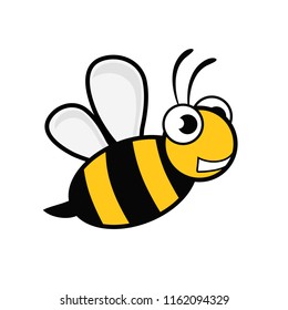 Jpeg Cartoon Illustration Bee Flying Vector Stock Illustration 18300244