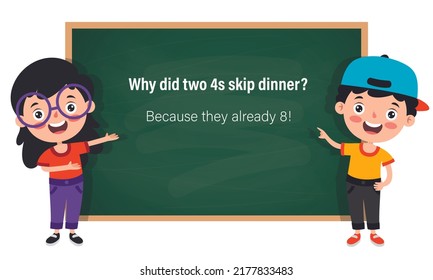 Funny Jokes Questions Answers Kids Stock Illustration 2177833483 ...