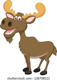 Funny Moose Cartoon