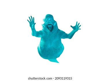 funny scary ghost render 3d illustration