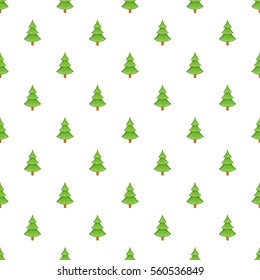 Fur Tree Pattern Cartoon Illustration Fur Stock Illustration 560536849 ...