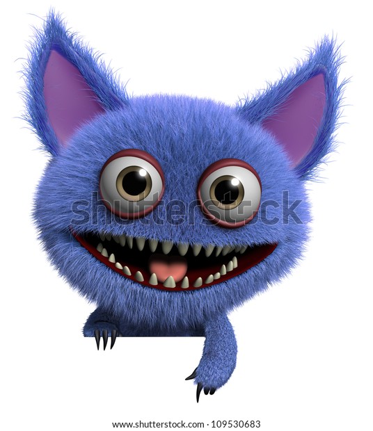 Furry Monster Stock Illustration 109530683 | Shutterstock